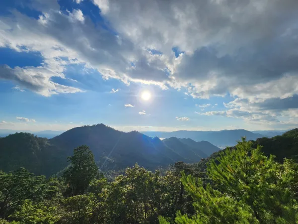 View from Mt. Misen on Miyajima island