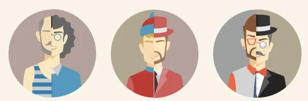 Abstract representation of a racing mind